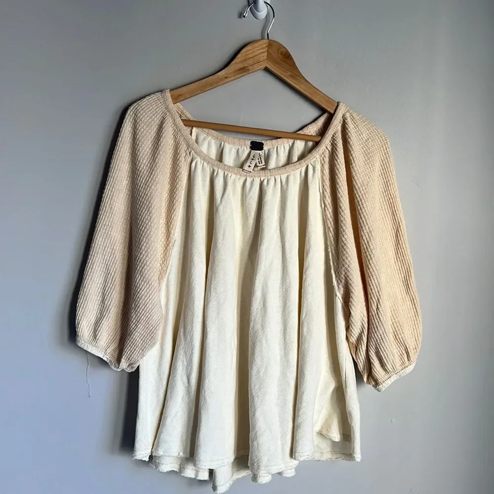 Free People Puff sleeve top
